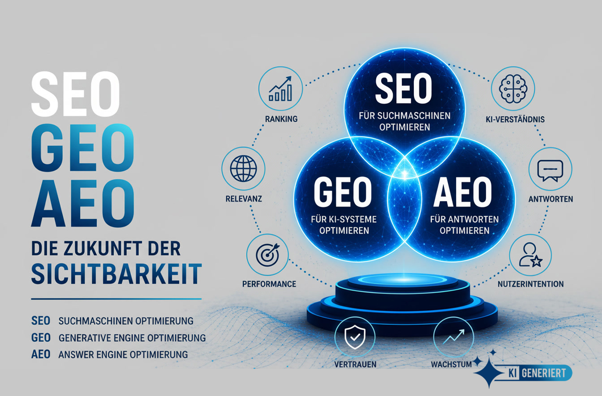 SEO_GEO_AEO-Optimierung, KI-generierter Inhalt