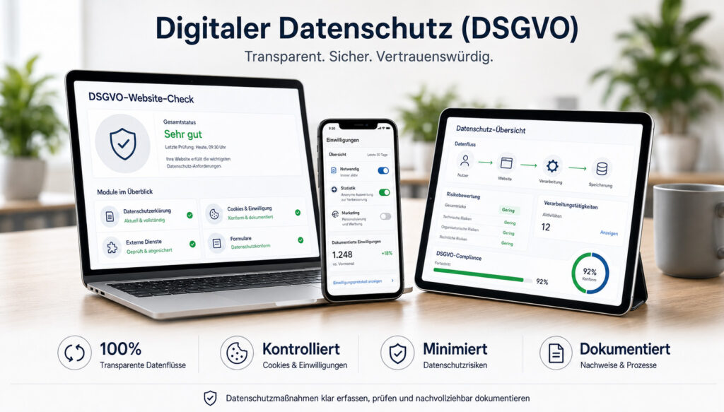Digitaler Datenschutz (DSGVO)