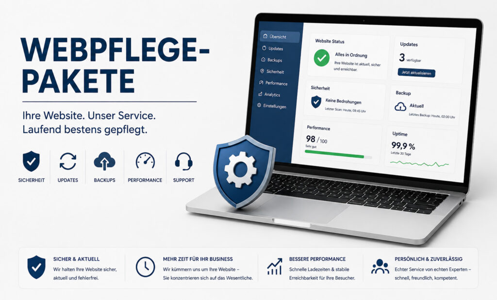 Webpflege-Pakete
